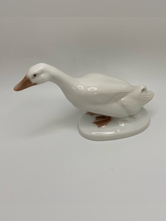 Rosenthal Other - ✨Vintage Rosenthal White Porcelain Duck Figurine with Tan Beak and Feet